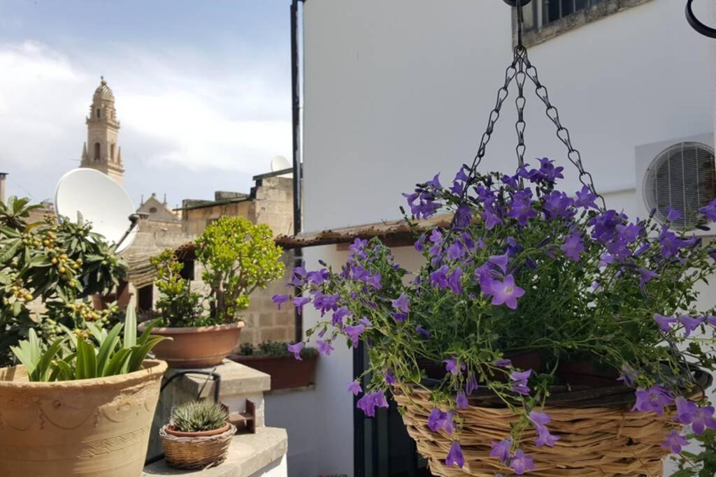 Terzo Campanello - Terrazza Nel Centro Storico Apartment เลชเช ภายนอก รูปภาพ